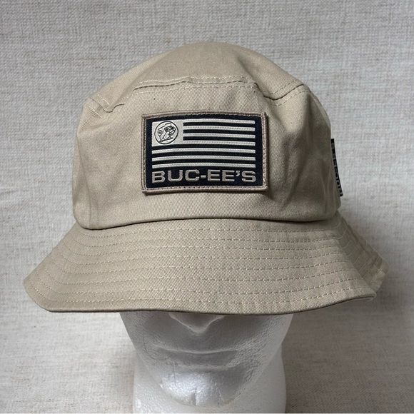 Buc-ee's Khaki Bucket Hat - Picture 1 of 7